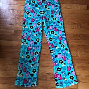 Candy Pink girls pajama pants 10/12
